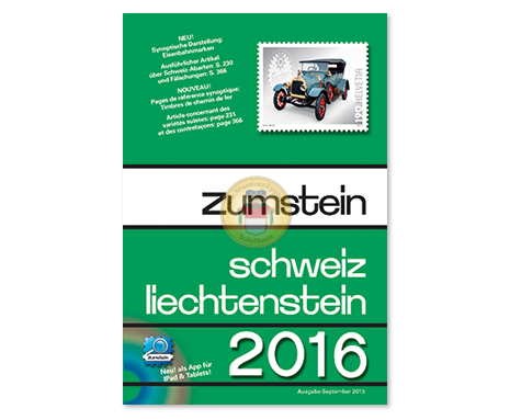 Schweizer Briefmarken Katalog 2016 Zumstein Buch